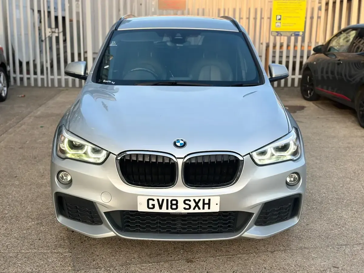 Used BMW X1 M Sport 150 HP (110 kW) 2018 Silver SUV