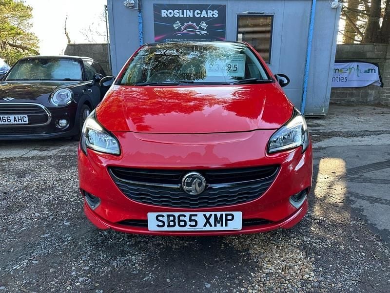 Used Vauxhall Corsa Edition 75 HP (55 kW) 2016 Red Hatchback