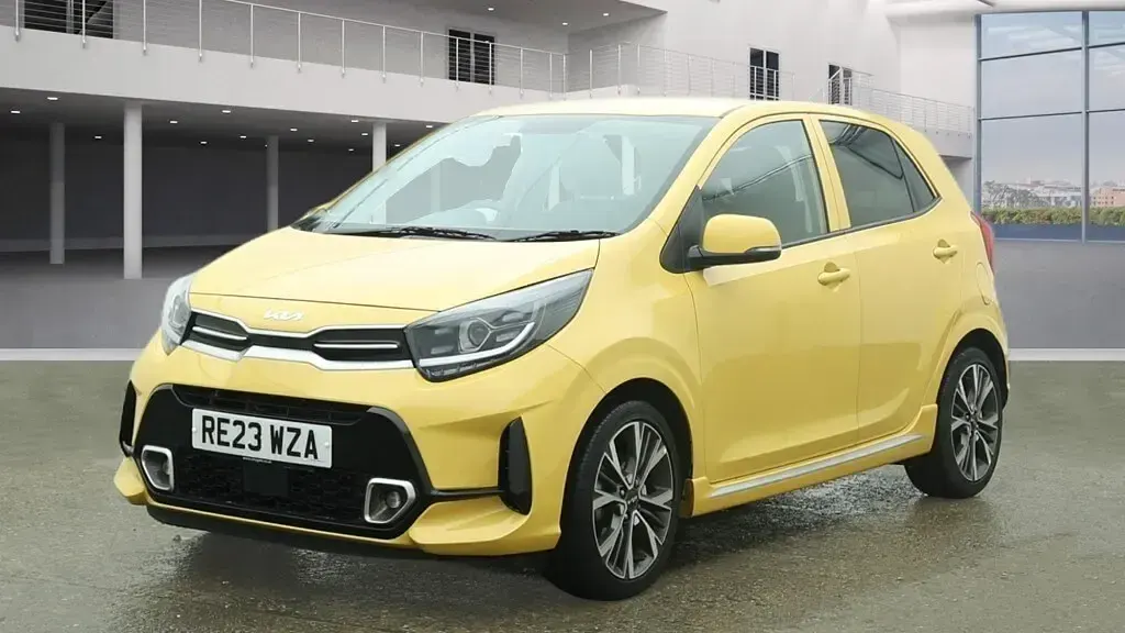 Used Kia Picanto GT-Line 2023 Yellow Hatchback
