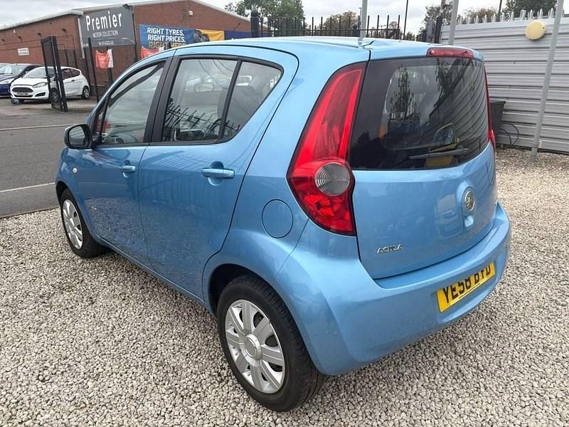 Used Vauxhall Agila Club 75 HP (55 kW) 2008 Blue MPV