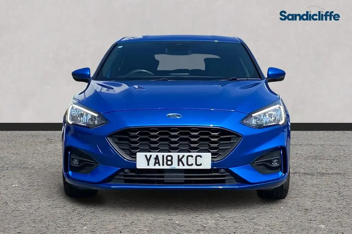 Used Ford Focus ST-Line X 125 HP (91 kW) 2020 Blue Hatchback