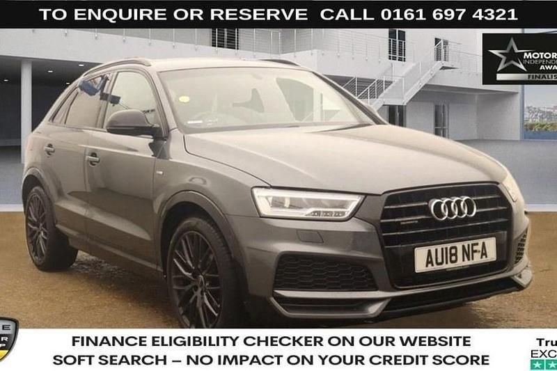 Grey Used 2018 Audi Q3 Black Edition SUV | £15,940 (Good price) - Image 1/1