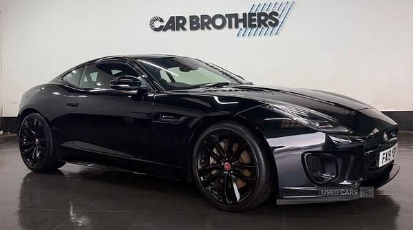 Used Jaguar F-Type R-Dynamic 300 HP (220 kW) 2019 Black Coupe
