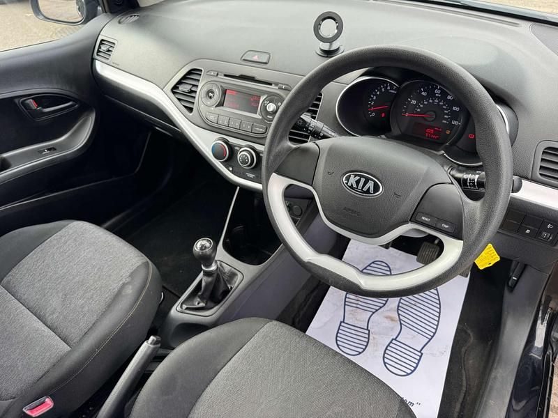 Used Kia Picanto Air 66 HP (48 kW) 2016 Black Hatchback