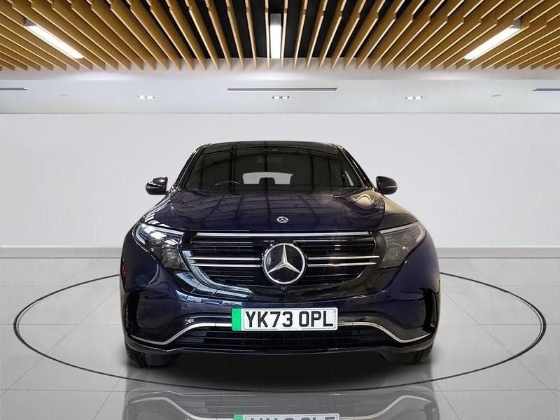 Used Mercedes EQC400 AMG line 300 kW (408 HP) 2023 Blue SUV