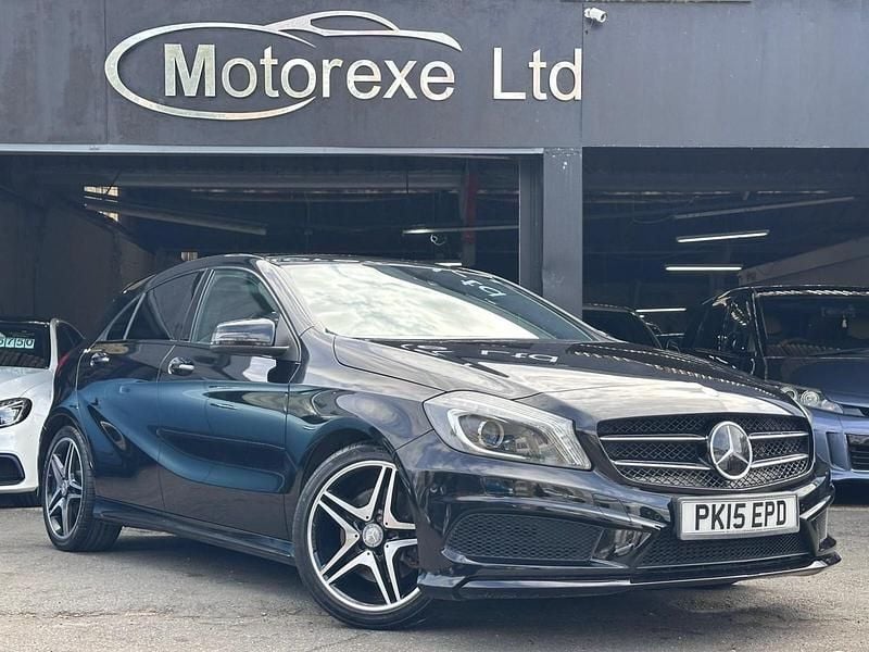 Black Used 2015 Mercedes A220 AMG Hatchback | £10,750 (Fair price) - Image 1/4