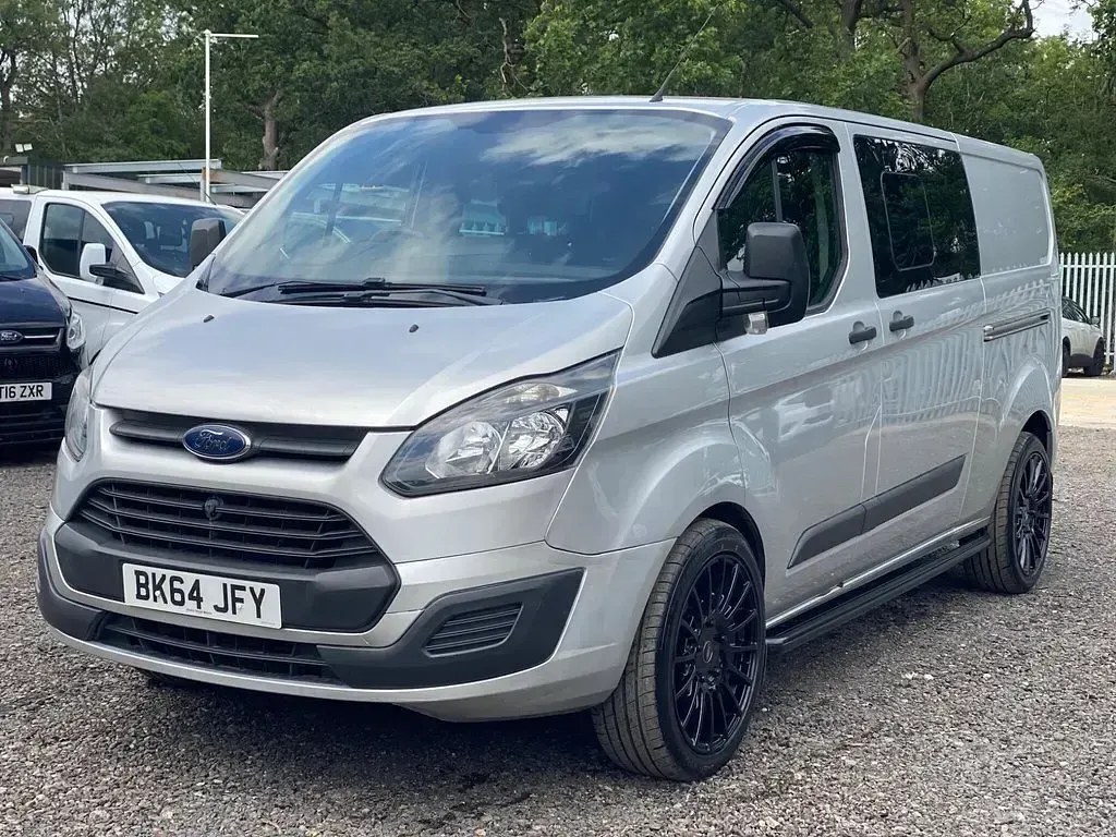 Used Ford Transit Custom 125 HP (91 kW) 2014 Silver Van