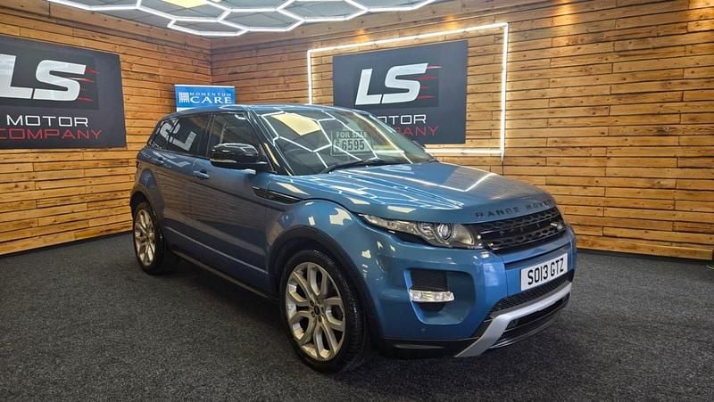 Used Land Rover Range Rover evoque Dynamic 2013 Blue SUV