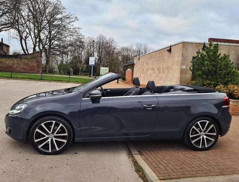 Used VW Golf Cabriolet GT 140 HP (102 kW) 2013 Grey Cabriolet