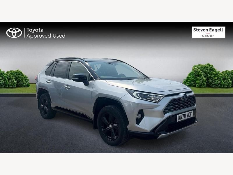 Silver Used 2020 Toyota RAV4 Hybrid SUV | £23,500 (Fair price) - Image 1/3