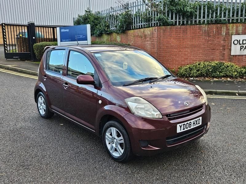 Red Used 2008 Daihatsu Sirion Hatchback | £1,395 (Good price) - Image 1/4