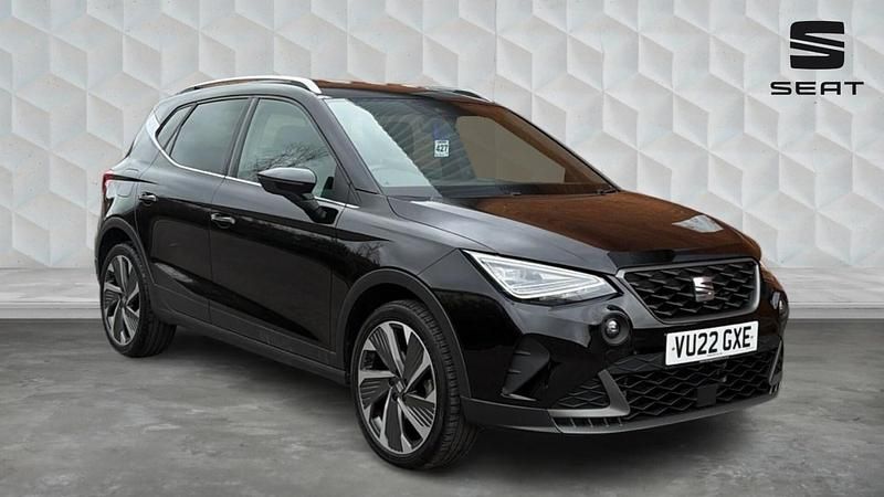 Used Seat Arona FR Sport 108 HP (79 kW) 2022 Black SUV