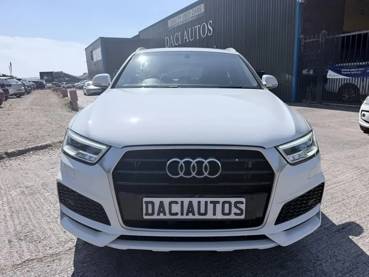 Used Audi Q3 S-Line 150 HP (110 kW) 2018 White SUV