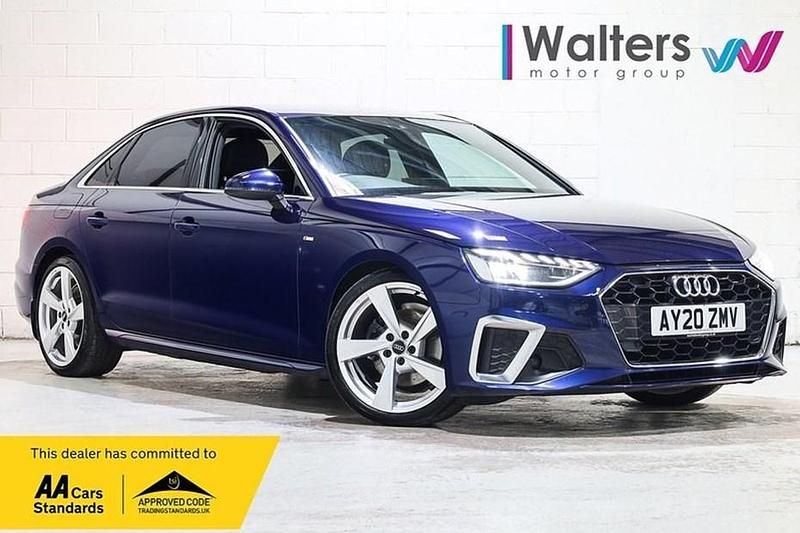 Blue Used 2020 Audi A4 S-Line Sedan | £17,000 (Fair price) - Image 1/1