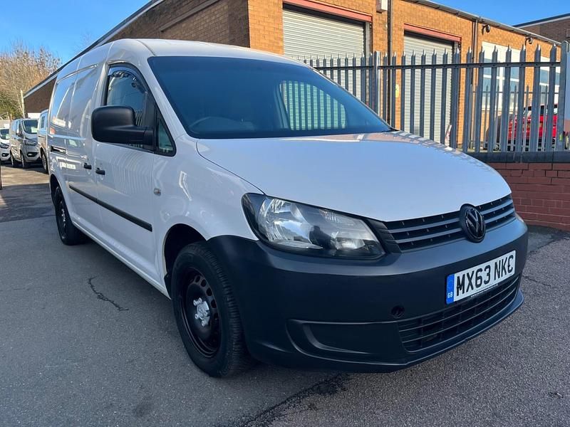 Used VW Caddy Maxi Startline 102 HP (75 kW) 2013 White MPV