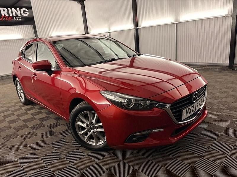 Used Mazda 3 2018 Red Hatchback