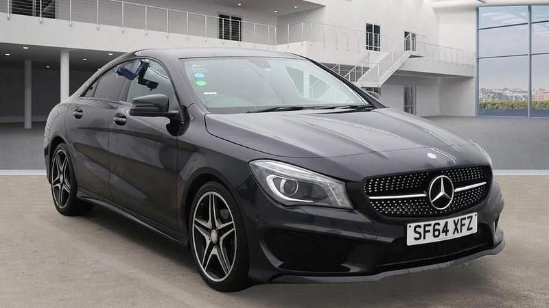 Black Used 2014 Mercedes CLA180 AMG Sedan | £12,500 (Fair price) - Image 1/2