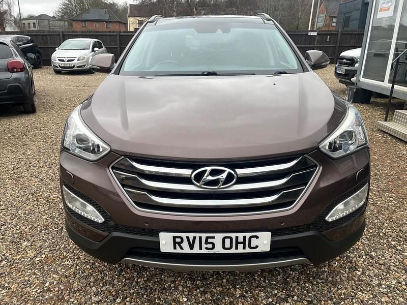 Used Hyundai Santa Fe Premium SE 194 HP (142 kW) 2015 Brown SUV