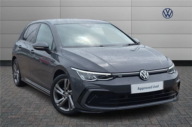 Grey Used 2020 VW Golf VIII R-line Hatchback | £17,162 (Fair price) - Image 1/4