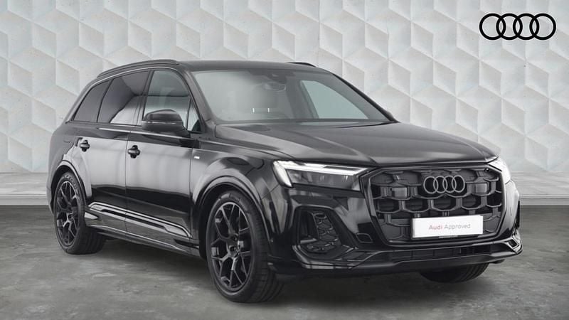Used Audi Q7 Black Edition 286 HP (210 kW) 2025 Black SUV
