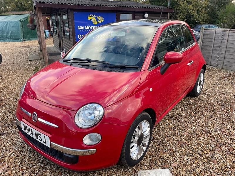 Red Used 2014 Fiat 500 Lounge Hatchback | £3,295 (Super price) - Image 1/4