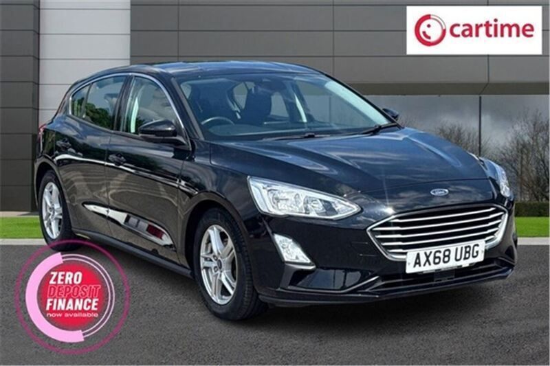 Black Used 2019 Ford Focus Zetec Hatchback | £11,250 (Good price) - Image 1/1