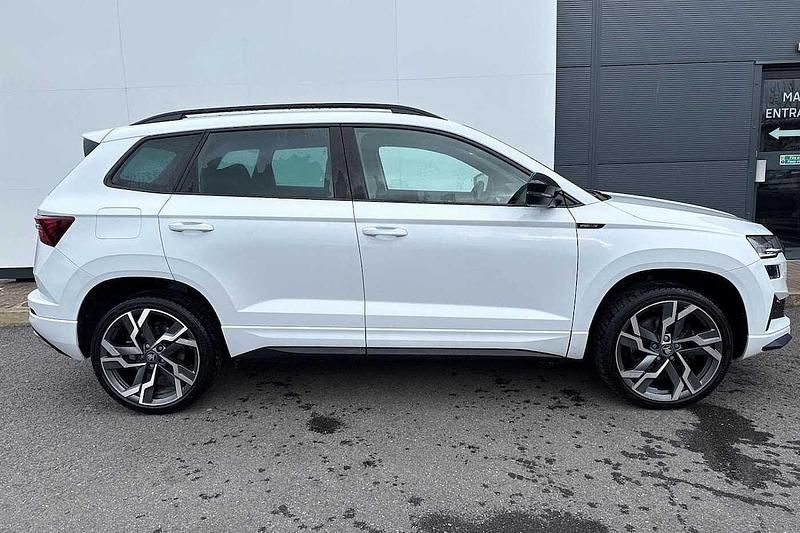 Used Skoda Karoq SportLine 147 HP (108 kW) 2025 Moon white metallic SUV