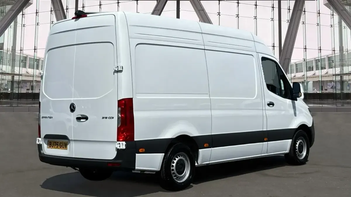 Used Mercedes Sprinter 150 HP (110 kW) 2025 White Van