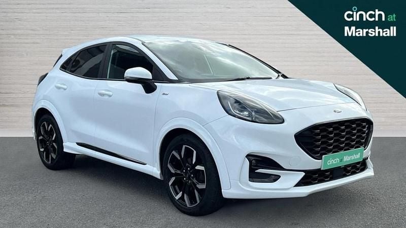 White Used 2022 Ford Puma ST-Line X Hatchback | £12,340 (Fair price) - Image 1/4