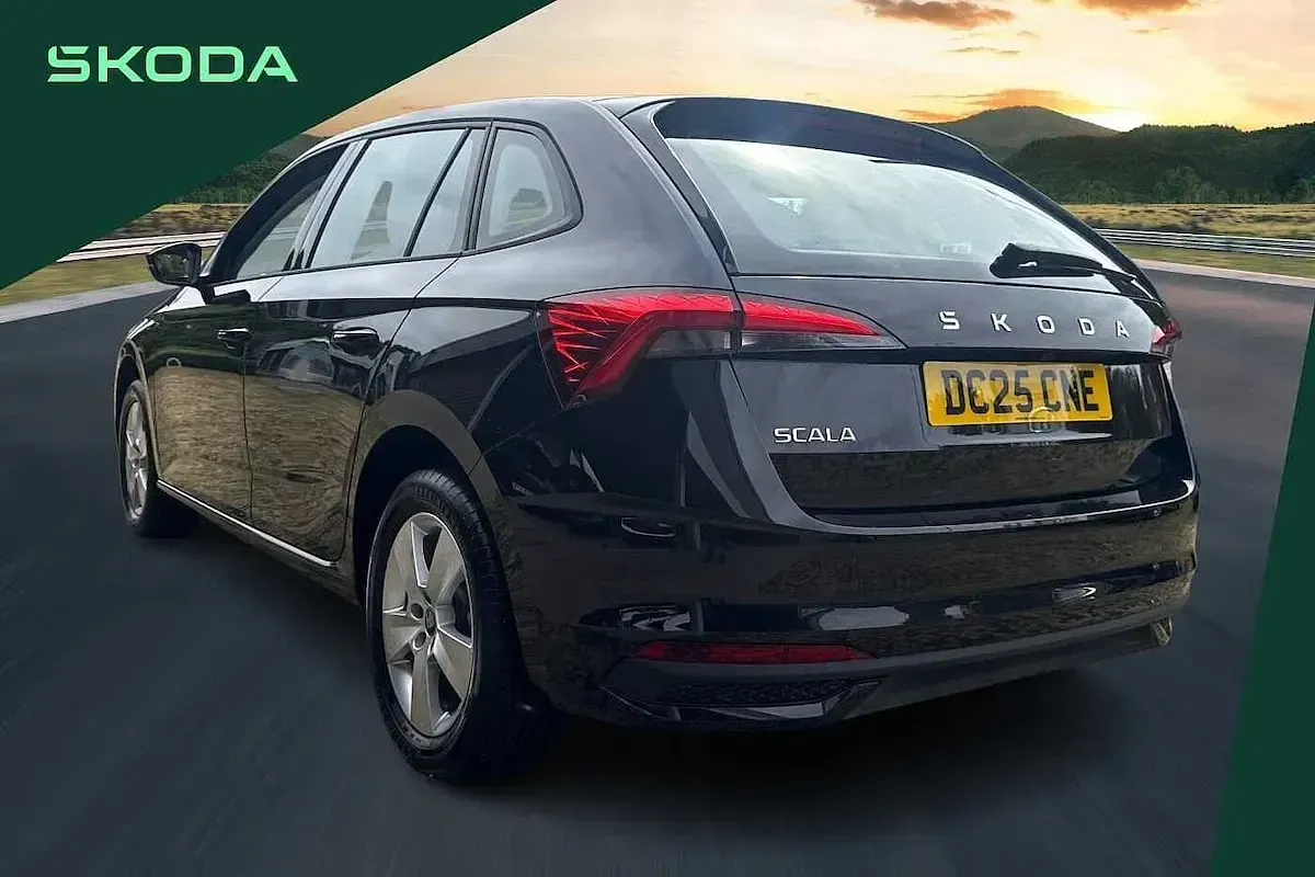 Used Skoda Scala SE 113 HP (83 kW) 2025 Black Hatchback