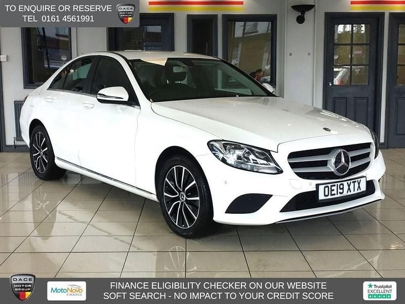 White Used 2019 Mercedes C180 SE Sedan | £11,970 (Fair price) - Image 1/4