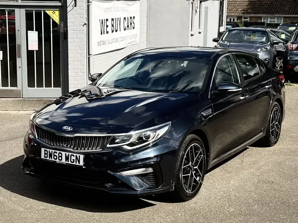 Used Kia Optima 134 HP (98 kW) 2019 Blue Sedan