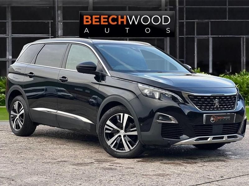 Black Used 2018 Peugeot 5008 GT-line MPV | £14,400 (A bit pricey) - Image 1/4