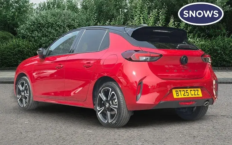 Used Vauxhall Corsa S 101 HP (74 kW) 2025 Red Hatchback