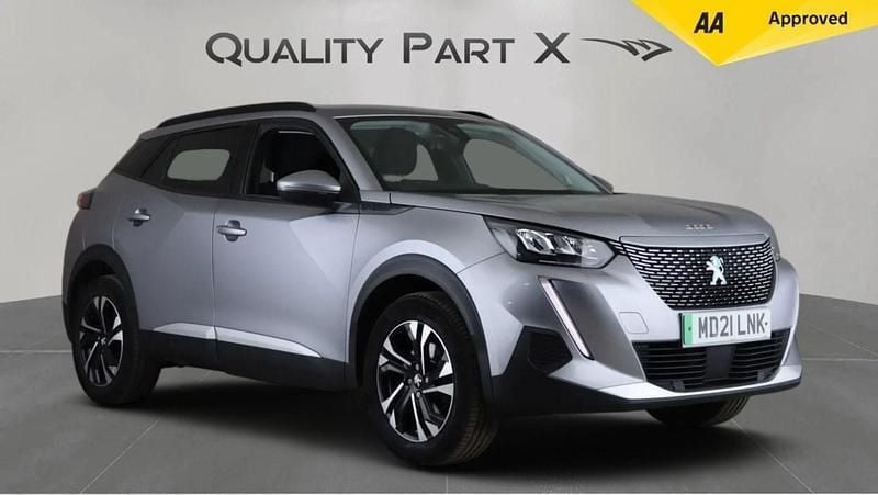 Grey Used 2021 Peugeot e-2008 Allure SUV | £10,460 (Super price) - Image 1/4