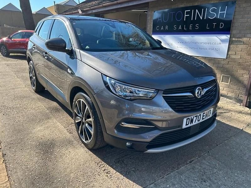 Used Vauxhall Grandland X Elite 130 HP (95 kW) 2021 Grey SUV