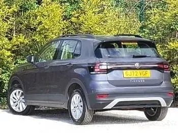 Used VW T-Cross Edition 110 HP (80 kW) 2022 Grey SUV