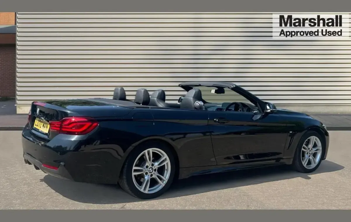 Used BMW 420 M Sport 180 HP (132 kW) 2020 Black Cabriolet