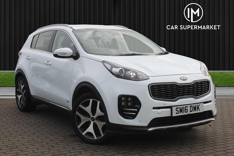White Used 2016 Kia Sportage GT-Line SUV | £7,785 (Good price) - Image 1/4