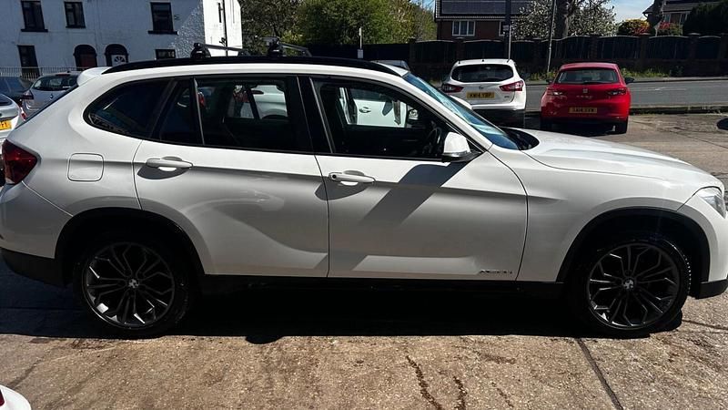 Begagnad BMW X1 Sport Line 2012 Vit SUV