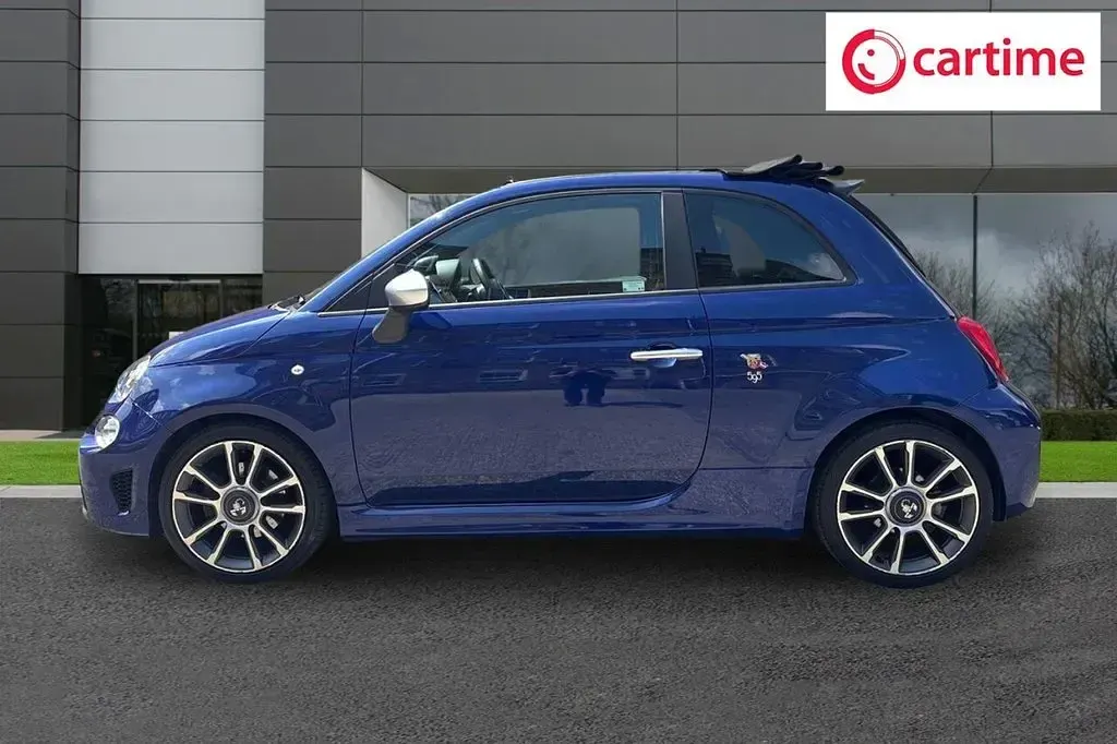 Used Abarth 595 Turismo 165 HP (121 kW) 2021 Blue Cabriolet