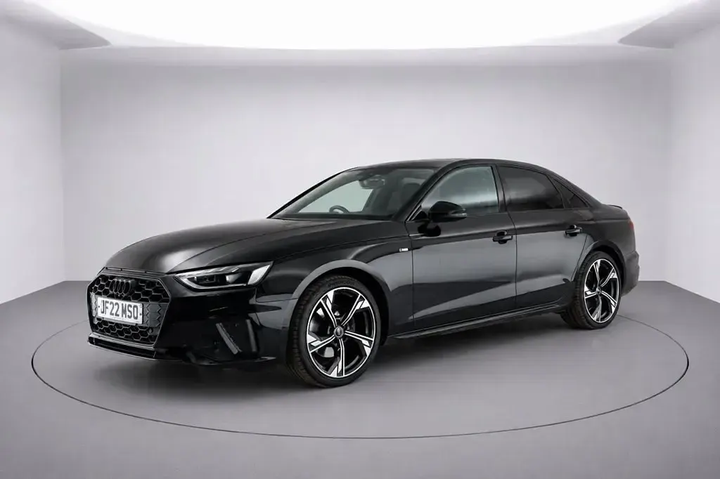 Used Audi A4 Black Edition 150 HP (110 kW) 2022 Black Sedan