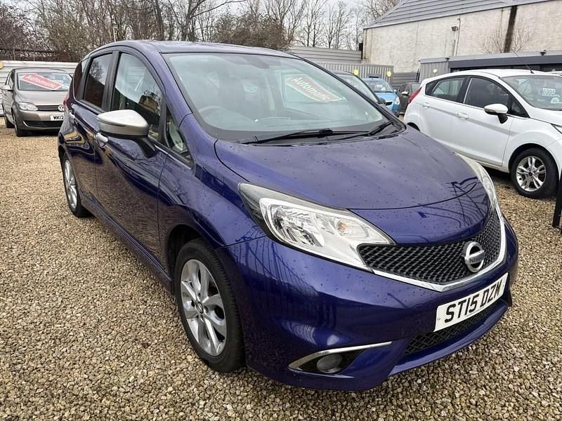 Used Nissan Note N-TEC 80 HP (58 kW) 2015 Blue Hatchback