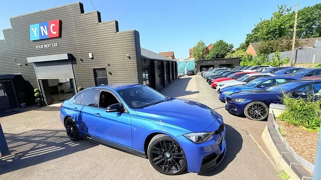 Used BMW 320 M Sport 2015 Blue Sedan