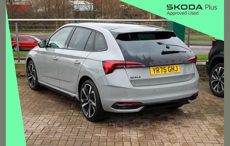 Used Skoda Scala Monte Carlo 147 HP (108 kW) 2025 Meteor grey Hatchback