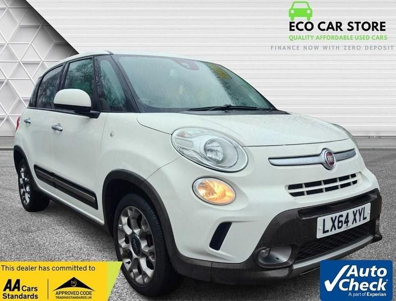 Used Fiat 500L Trekking 85 HP (62 kW) 2014 White MPV
