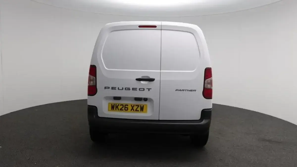 New Peugeot Partner S 131 HP (96 kW) 2026 White MPV
