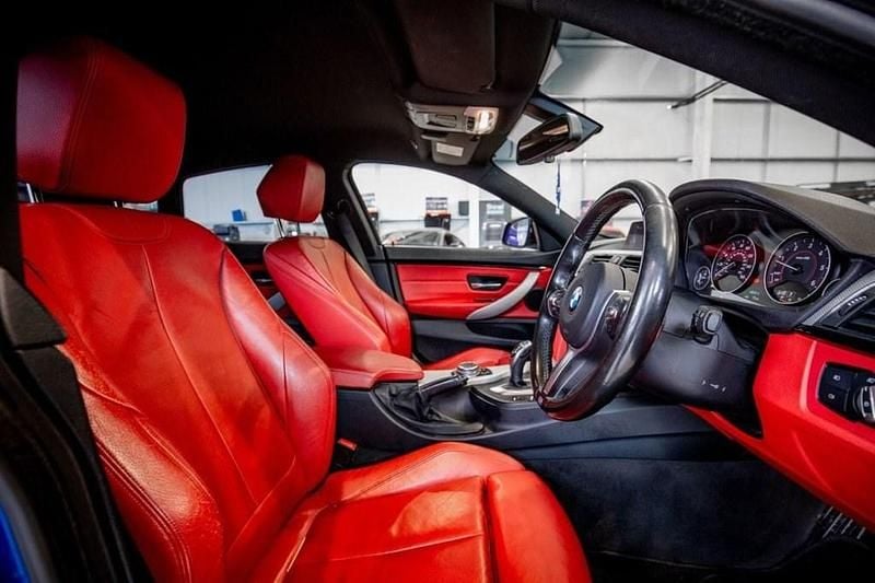 Usado BMW 420 M Sport 190 HP (139 kW) 2016 Azul Coupé