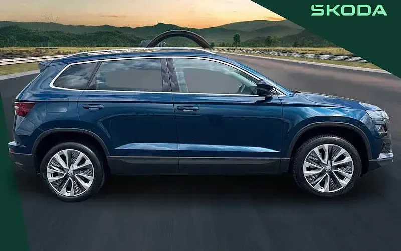 Gebraucht Skoda Karoq SE L 150 PS (110 kW) 2023 Blau SUV