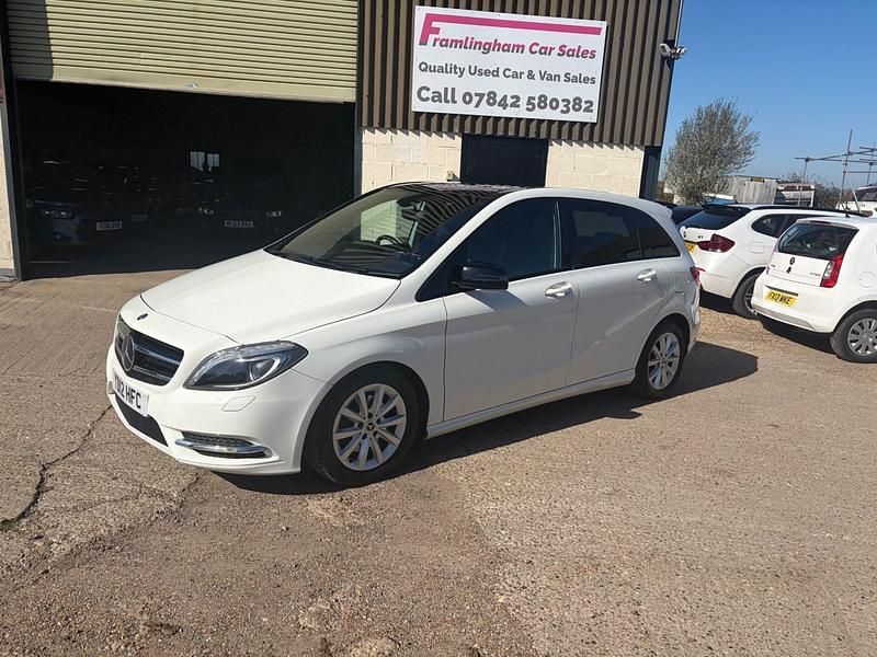 Used Mercedes B180 109 HP (80 kW) 2012 White MPV